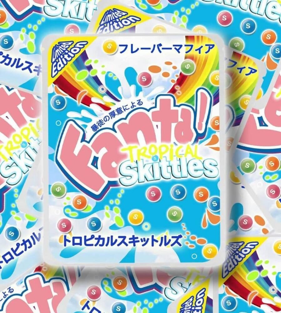 Tropical Skittles Fanta