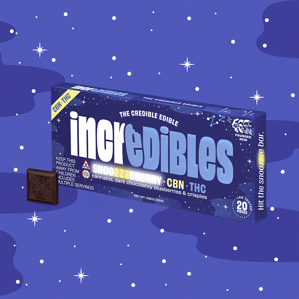 5:1 Snoozzzeberry + CBN Bar [20pk] (100mg THC/20mg CBN)