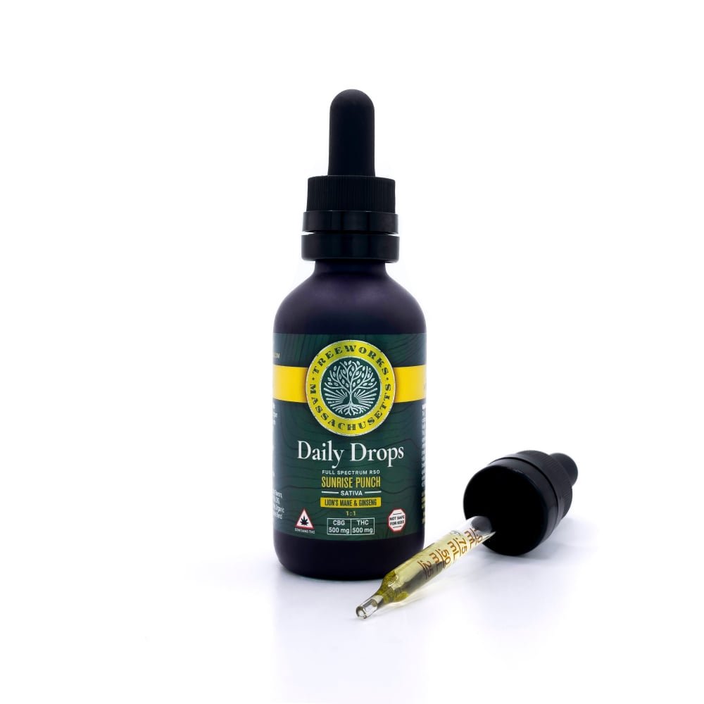 Daily Drops 1000mg TAC (500mg CBG | 500mg THC)