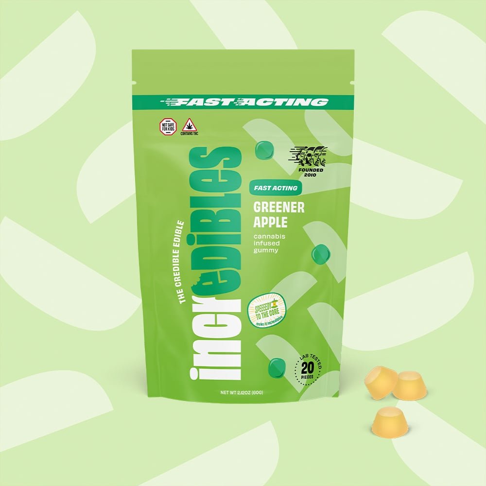 Fast Acting Greener Apple [20pk] (100mg)
