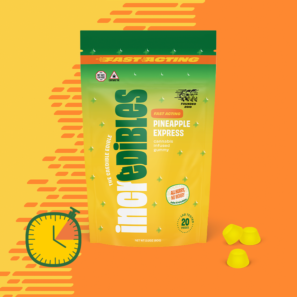 Fast-Acting Pineapple Express [20pk] (100mg)