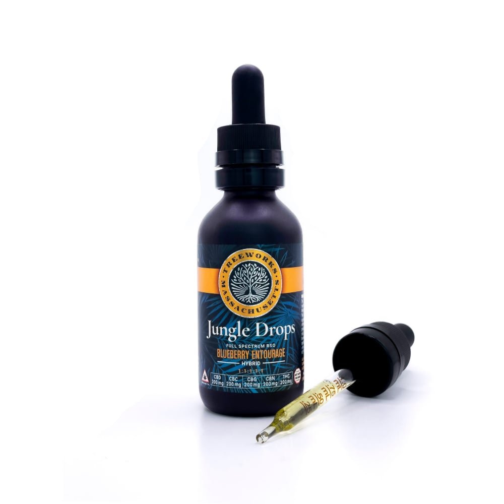 Jungle Drops 1000mg TAC (200mg CBD | 200mg CBC | 200mg CBG | 200mg CBN | 200mg THC)