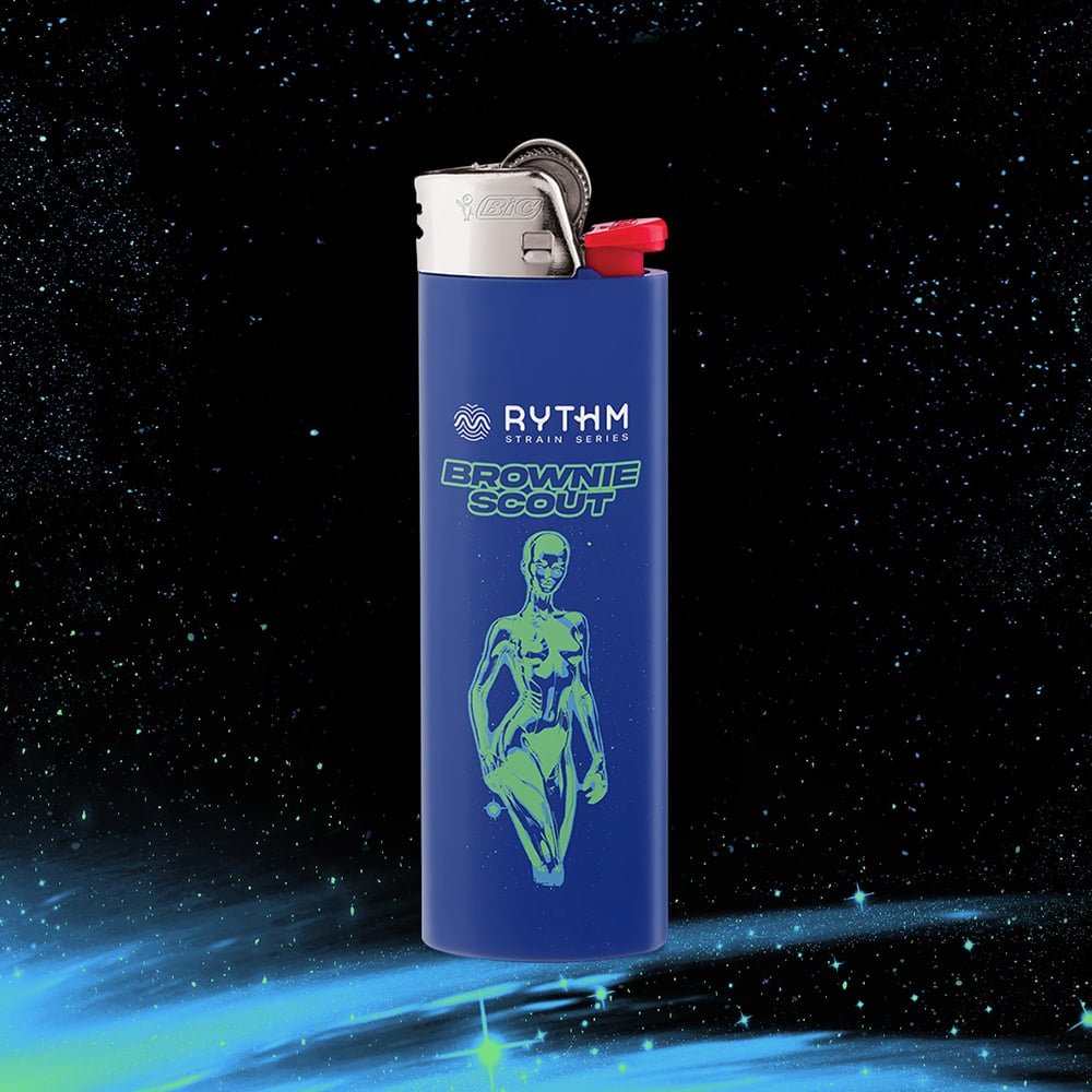 Lighter - Brownie Scout Space - Blue