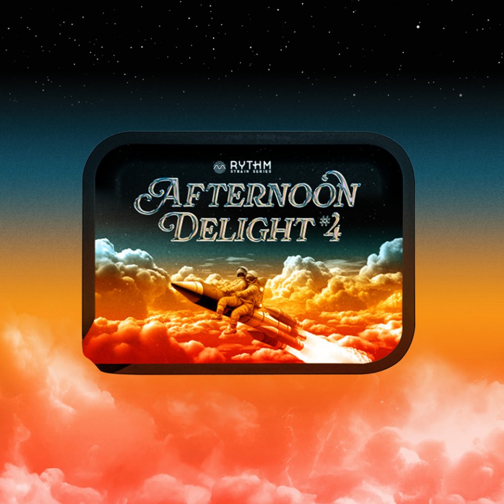 Rolling Tray - Afternoon Delight #4 - Black