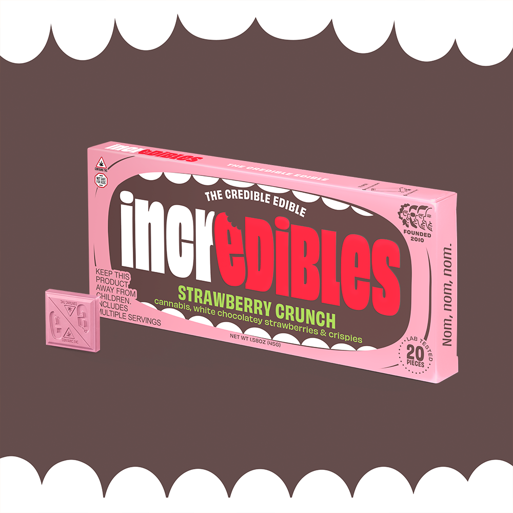 Strawberry Crunch Bar [20pk] (100mg)